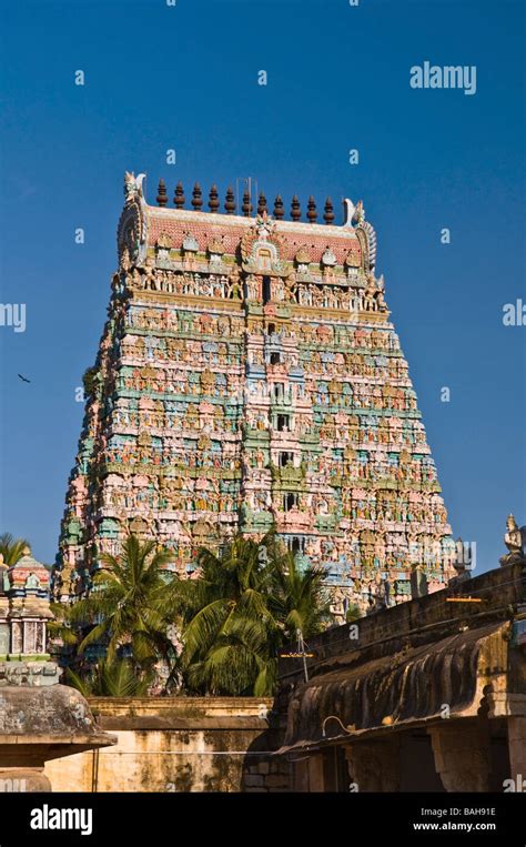 Sarangapani Temple Kumbakonam Tamil Nadu India Stock Photo Alamy