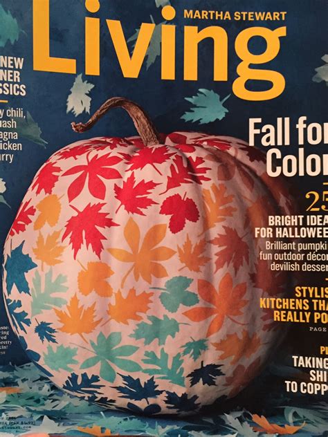 The handmade, the homemade, the artful, the innovative, the practical and the beautiful. Vintage Halloween Collector: October 2015 Martha Stewart ...