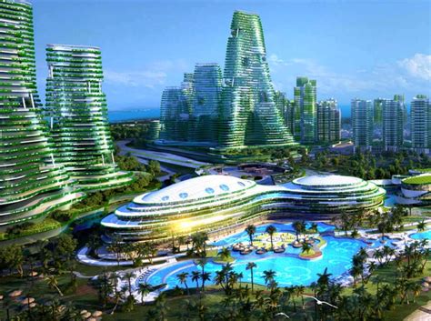 Spectacular Design For Green City Mimics Forests Ecosystem