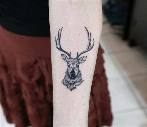 Top 42 Deer Tattoos