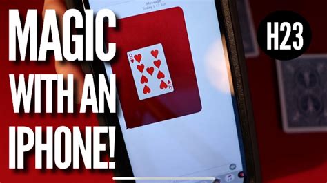 Easiest Card Trick Using An Iphone Youtube