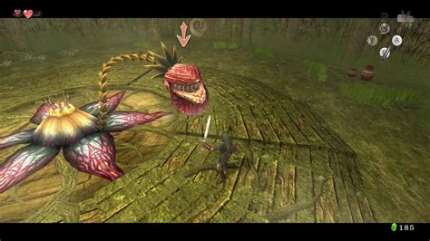 piranha plant boss in the forest temple the legend of zelda twilight princess hd ep6 youtube