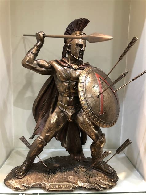 Spartan Soldier Statue