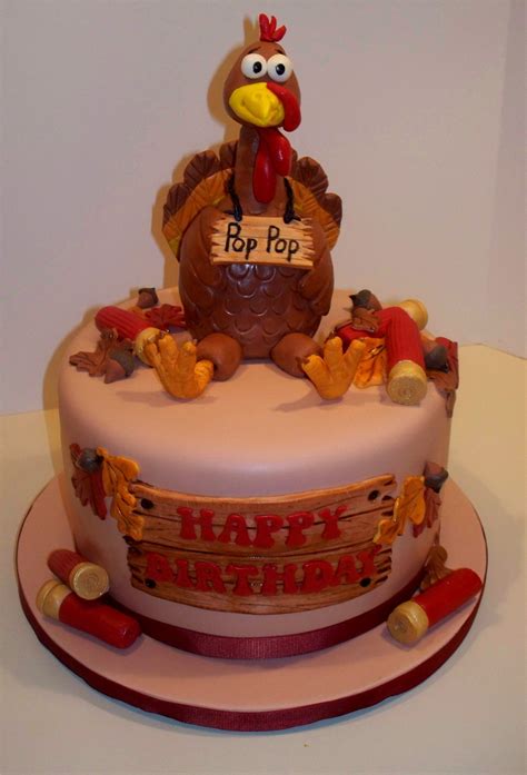 These thanksgiving turkey cupcakes get me in the holiday mood, and the kids love them. Turkey Hunter's Cake - CakeCentral.com