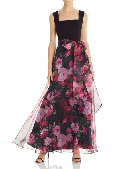 Eliza J Floral Organza Gown Save 40 Lyst