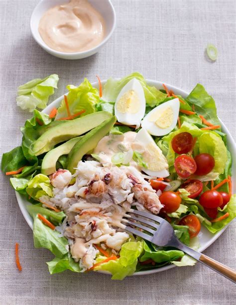 Dungeness Crab Louis Jillhough Com Seafood Salad Crab Salad Veggie