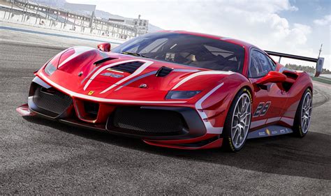 Sections include a comprehensive list of specific makes and models, drag racing, drifting, racing technical, muscle cars, car clubs, and news. 2020 Ferrari 488 Challenge Evo