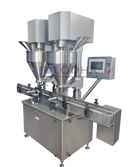 Stainless Steel Automatic Auger Powder Filling Machine 20 Hp Model