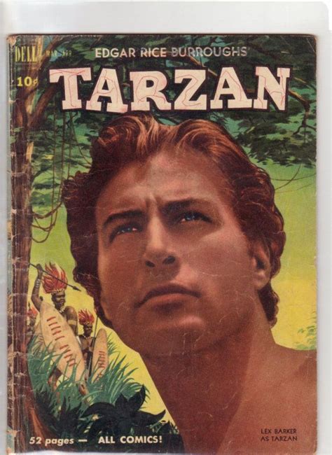 Tarzan 20 G 1951 Dell Comic E R Burrough Lex Barker Ebay Tarzan