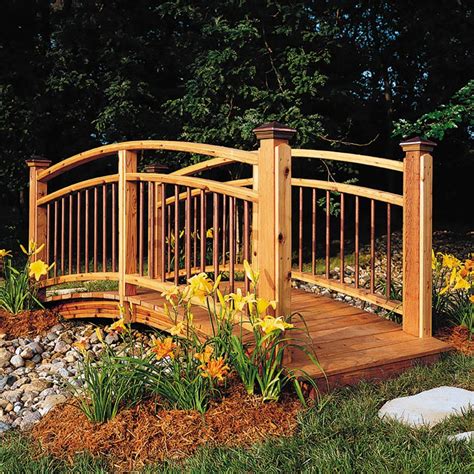 Arched Garden Footbridge Woodworking Plan From Wood Magazine