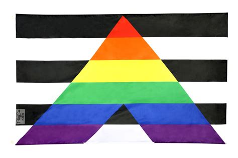 3x5ft Flag Straight Ally Lgbtq Straight Alliance Gay Pride Etsy