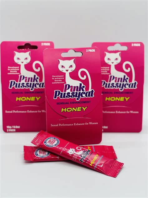 Pink Pussycat Honey For Her 6 Sachets 15 G Sexxpillz