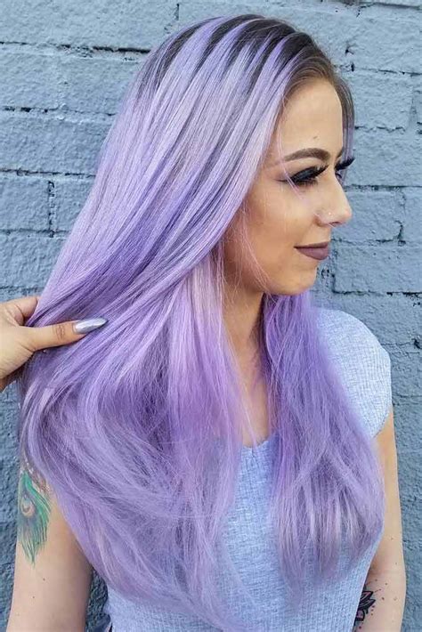 20 Light Purple Hair Color Ideas Light Purple Hair Lilac Hair Hair Color Purple