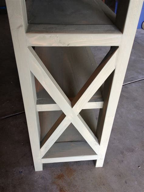 Ana White Modified Rustic X Console Diy Projects