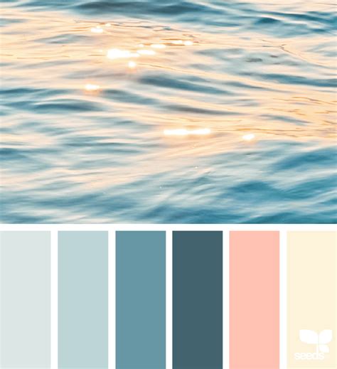 Ocean Color Palette Sparkles And Shoes Lifestyle Blog Ocean Color