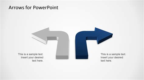 3d Arrows Powerpoint Template Slidemodel