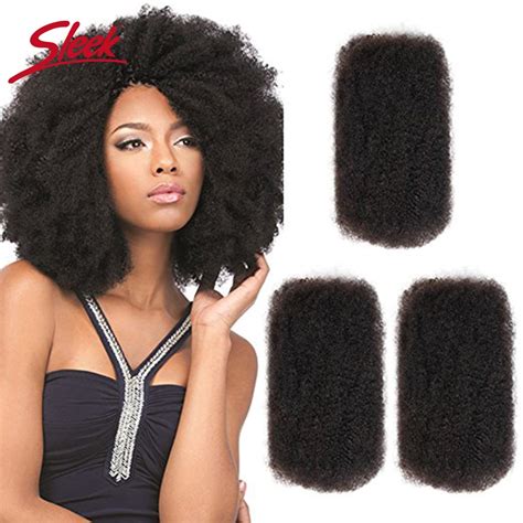 Sleek Remy Bulk Hair No Attachment Mongolian Afro Kinky Curly Blond