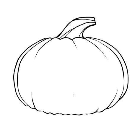 Pumpkin Coloring Pages For Harvest And Fall Season Print Color Craft