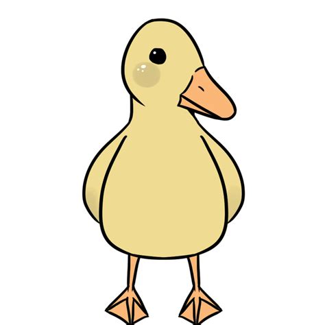 Cute Duck Cartoon