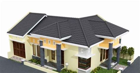 Dulunya atap sandar ini hanya untuk bangunan. Desain Rumah Kayu Atap Miring