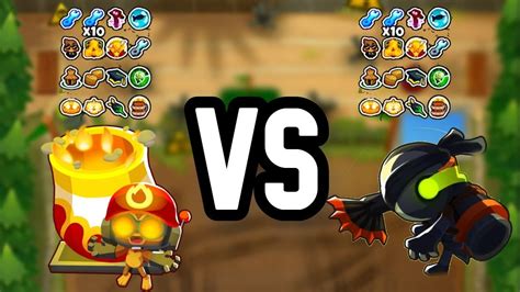 Btd6 God Boosted Blooncineration Vs God Boosted Grand Saboteur Who