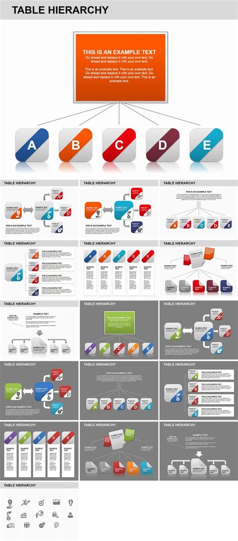 Table Hierarchy Powerpoint Charts Download Powerpoint Chart Templates