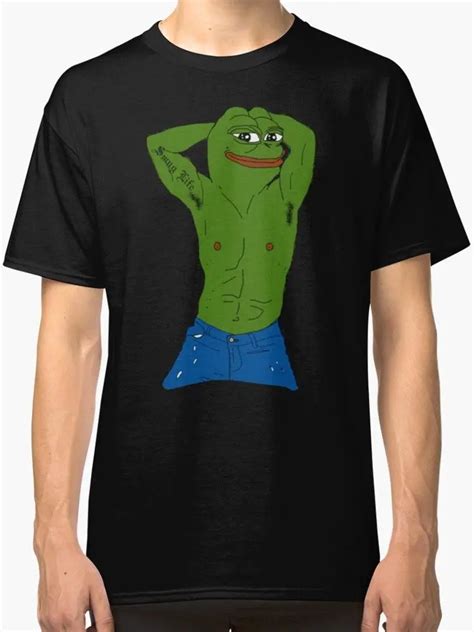 Pepe The Frog Meme Mens T Shirt Black Men T Shirt Print Cotton Short