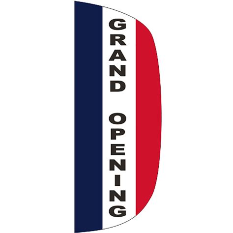 Flf 3x8 Grand Grand Opening 3′ X 8′ Message Flutter Flag Hanover Flag