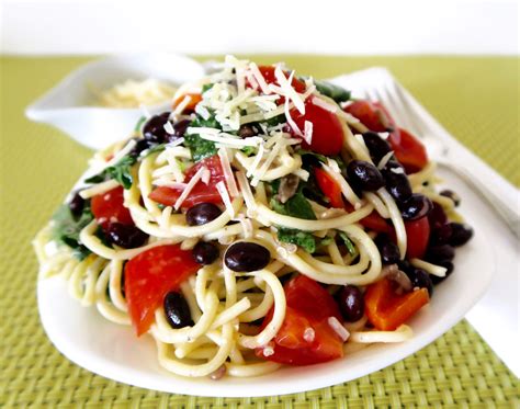 Black Bean Spaghetti Salad Margaret Holmes