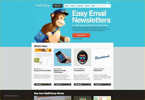 Free Mailchimp Email Templates Of 9 Vital Tools For Shoestring Startups