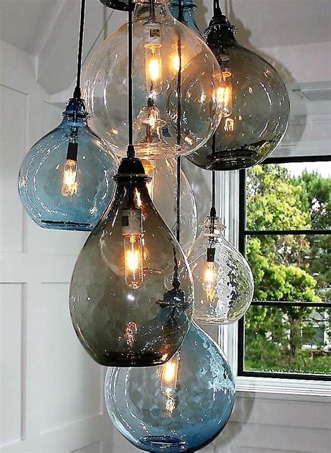 Recycled Glass Chandelier Foter