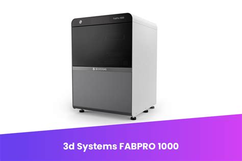 3d Systems Fabpro 1000 Makenica 3d Printing
