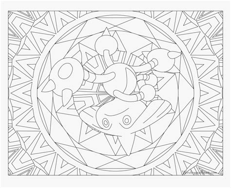 064 Kadabra Pokemon Coloring Page Mandalas De Pokemon Para Colorear