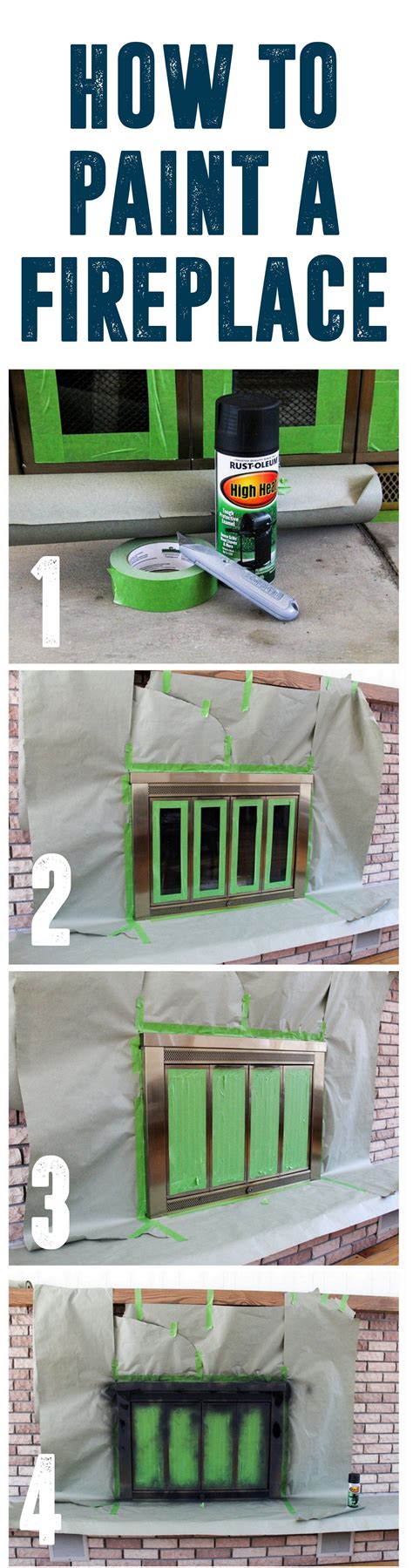 If you are trying to spray paint a brass bed, it would be suitable to give the work to an auto body shop. How to Spray Paint a Brass Fireplace | Home diy, Fireplace ...