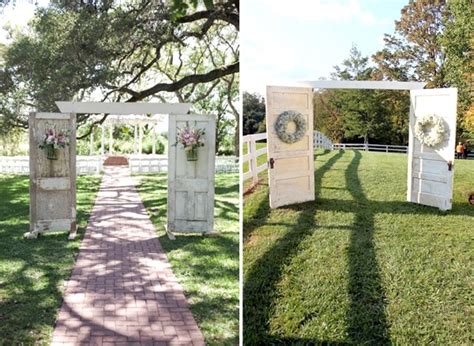 43 Best Outdoor Wedding Entrance Ideas Pink Lover