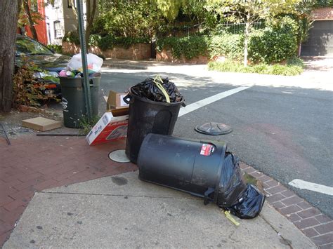 New Year's Trash Collection Schedule for Georgetown, Glover Park