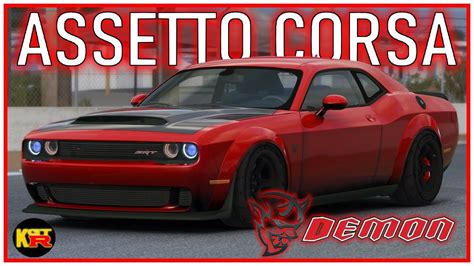 Dodge Challenger Srt Demon Free Car Mod Assetto Corsa Youtube