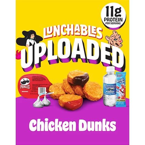 Oscar Mayer Lunchables Uploaded 6 Piece Chicken Dunks Shop Ready