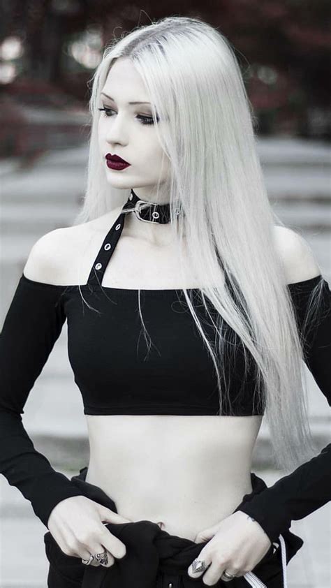 Pin By Linus Callahan On ANASTASIA Gothic Outfits Hot Goth Girls