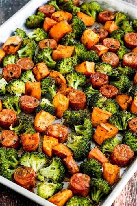 Sign up to discover your next favorite restaurant, recipe, or cookbook in the largest community of knowledgeable food enthusiasts. Roasted Sweet Potatoes, Sausage, and Broccoli Sheet Pan ...