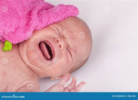 Screaming Baby Girl Stock Image Image Of Mother Life 22304655