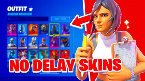 New Best Skins That Give 0 Input Delay More Fps In Fortnite Season