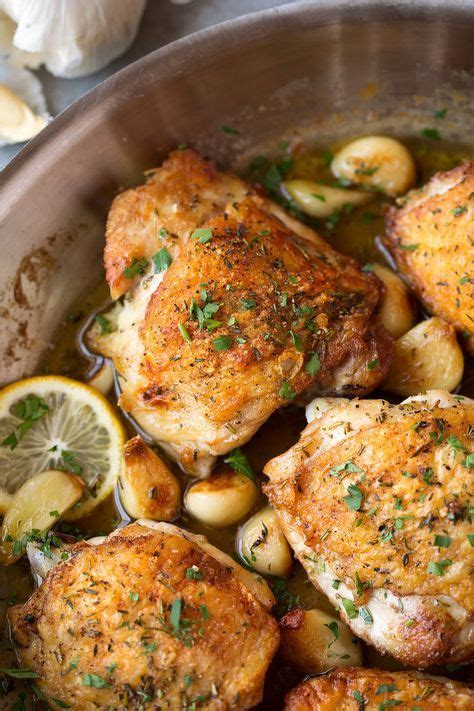 Then, rub the remaining spice mix into the chicken. Garlic Roasted Chicken | Healthy chicken recipes, Roasted ...