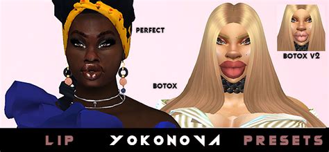 ♥this preset includes the following features: Pin on The Sims 4 Sliders & Presets