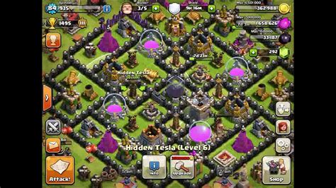 Clash Of Clans Fr Top 3 Des Bases Farming Hdv 9 Video Dailymotion