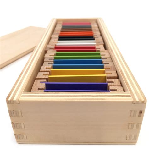 The Colour Box 2 Childrens House Montessori Materials Helps Improve