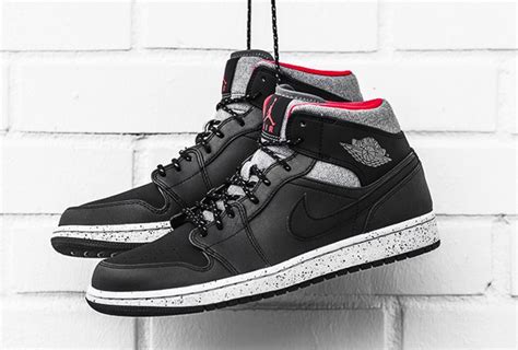 Delivery and processing speeds vary by pricing options. Air Jordan 1 Mid Black Grey Infrared - Sneaker Bar Detroit