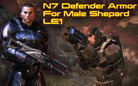 N7 Defender Armor For Male Shepard Le1 At Mass Effect Legendary Edition