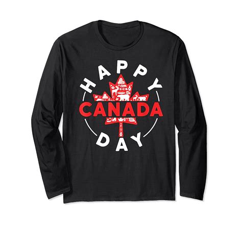 Maple Leaf Happy Canada Day T Shirt Stellanovelty