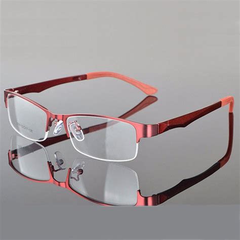 reven jate half rimless eyeglasses frame optical prescription semi rim fuzweb